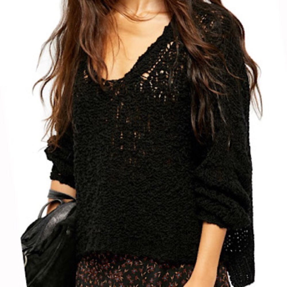 “NEW” Free People Sunday Shore Sweater